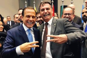 Dobradinha eleitoral BolsoDoria vira assombração para governador de SP