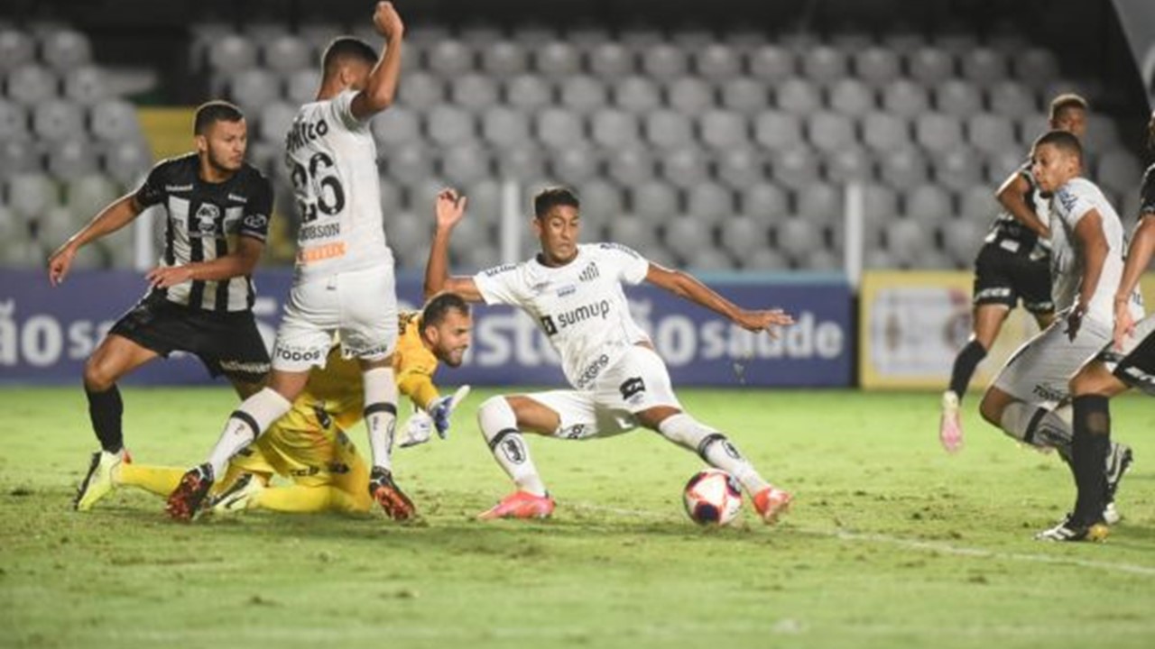 Santos vence a Inter de Limeira na Vila