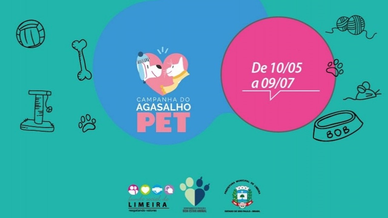 Campanha do Agasalho Pet terá drive-thru na Giralda Doceira neste fim de semana em Limeira