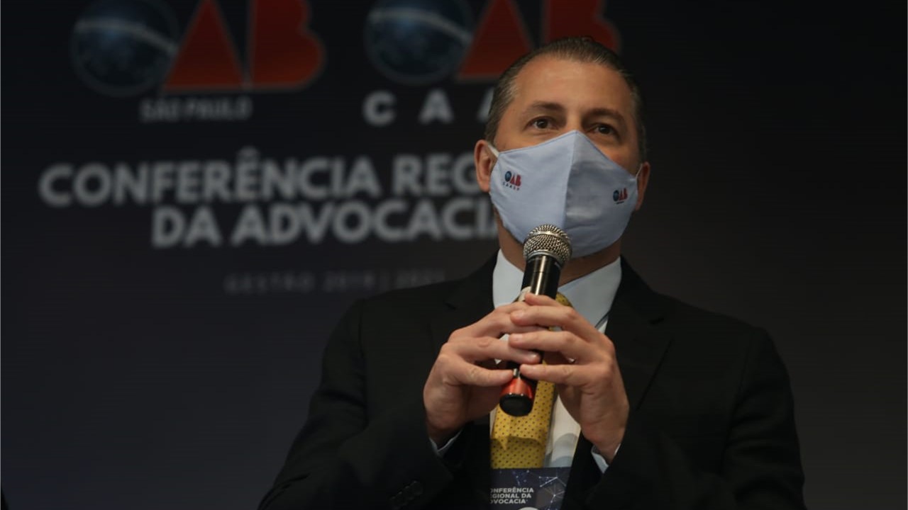 Dr. Caio Augusto Silva dos Santos - Presidente da OAB SP (Divulgação)