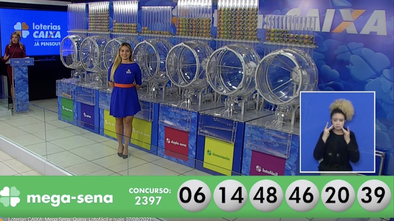 Mega-Sena: ninguém acerta as seis dezenas do concurso 2.397 e prêmio vai a R$ 65 milhões
