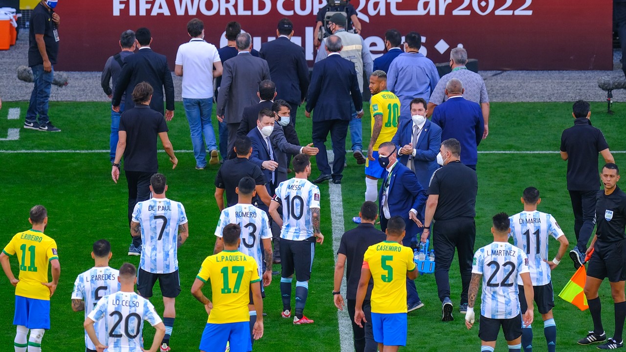 Brasil x Argentina suspenso ameaça calendário e pode chegar a corte suíça