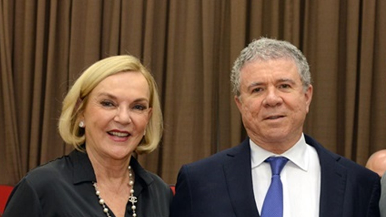 Maria Luiza Meneghel e Celso Silveira Mello Filho
