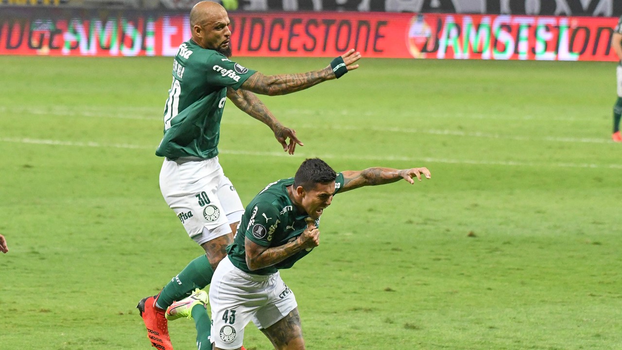 Palmeiras empata e está na final da Libertadores