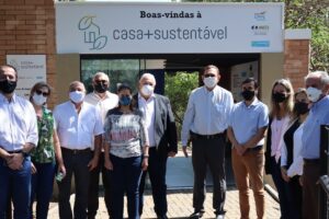 Presidente do Consórcio PCJ Mario Botion abre as visitas presenciais à Casa + Sustentável