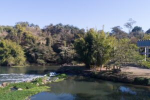 Captação de água do rio Jaguari, em Limeira (SP)