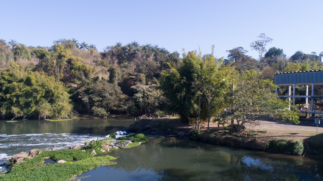 Captação de água do rio Jaguari, em Limeira (SP)