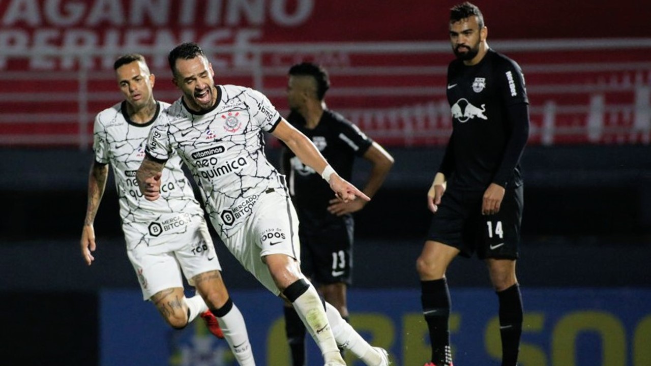 Corinthians empata com o Red Bull Bragantino nos acréscimos