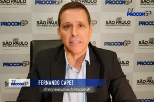 O diretor-executivo do Procon-SP, Dr. Fernando Capez