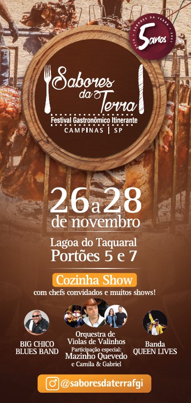 Festival Sabores da Terra acontece na Lagoa do Taquaral