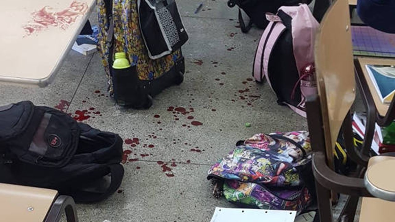 Ataque com faca deixa 2 alunos feridos em colégio de SP