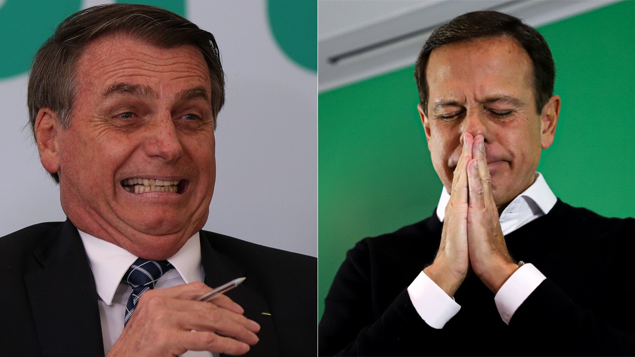 Bolsonaro ironiza desistência de Doria