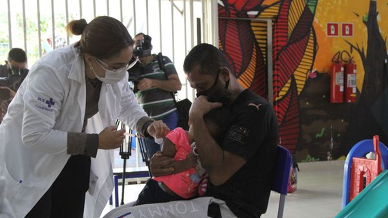 Campinas inicia vacinação nos Centros de Educação Infantil