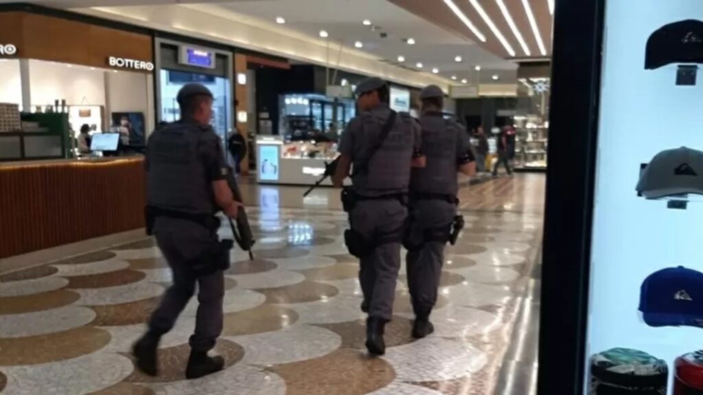 Tiroteio no Parque Dom Pedro Shopping deixa dois seguranças feridos