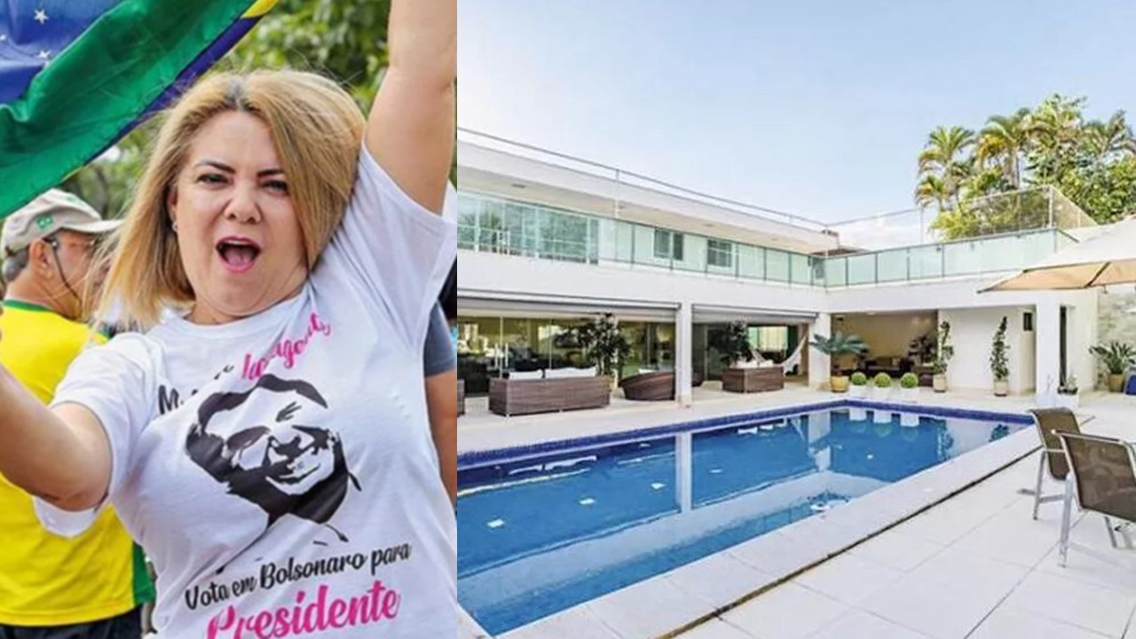 Ex de Bolsonaro agora diz ser dona de mansão em área nobre de Brasília