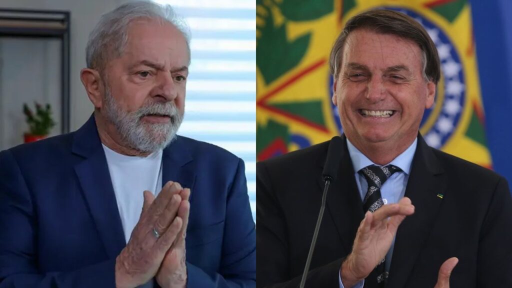 Ipec mostra Lula com 54% e Bolsonaro com 46% das intenções de votos válidos