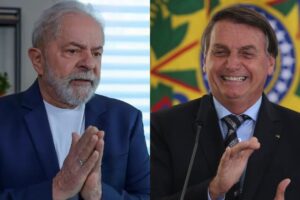 Ipec mostra Lula com 54% e Bolsonaro com 46% das intenções de votos válidos