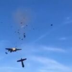 Aviões se chocam no ar em apresentação em Dallas