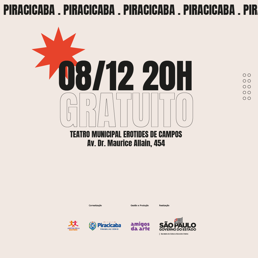 Teatro Erotides de Campos recebe show gratuito de Moacyr Franco