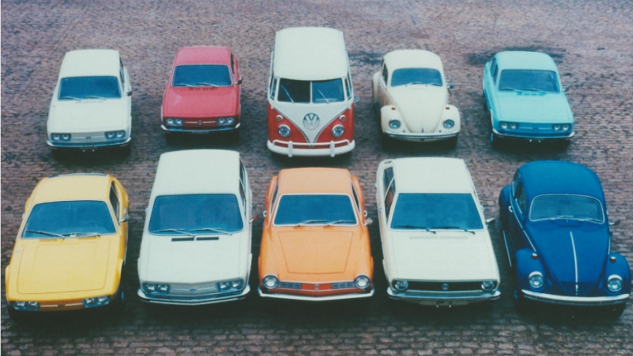 carros volkswagen anos 70