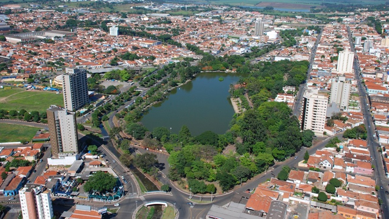 Araras São Paulo vista aérea da cidade de Araras/SP