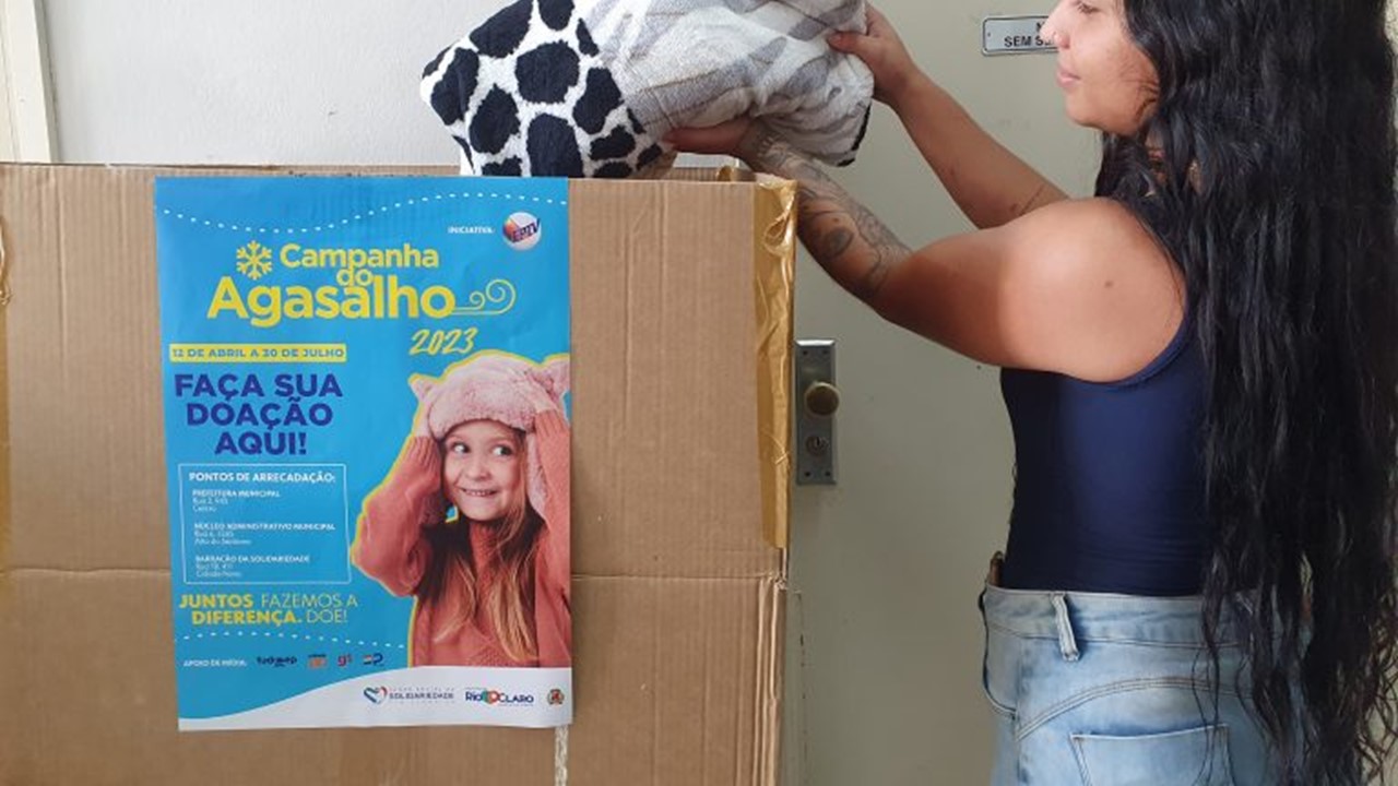 Rio Claro lança campanha de arrecadação de agasalhos para famílias carentes