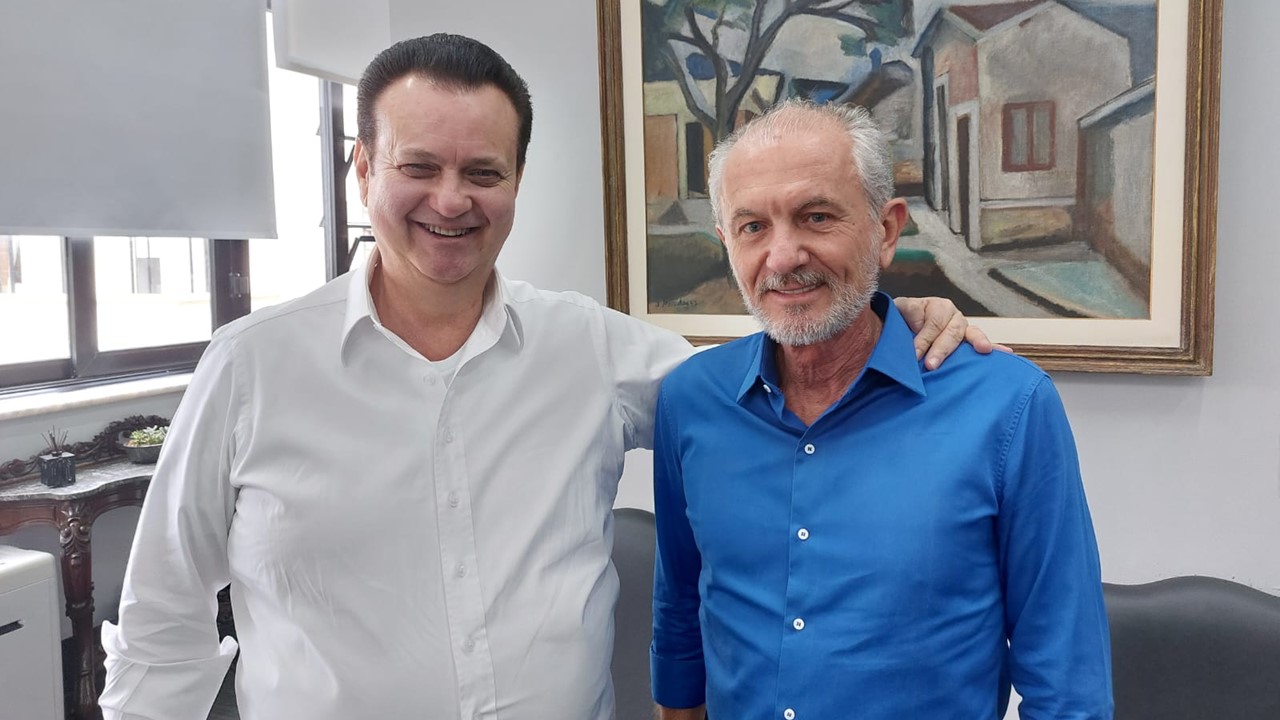 Prefeito de Limeira, Mario Botion, se reúne com Gilberto Kassab em São Paulo e anuncia futuros projetos