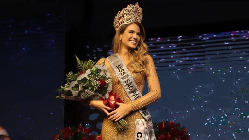 Vitória Brodt, representante de Campinas, é a nova Miss Universo São Paulo 2023 Vitória Brodt faz seu primeiro desfile como Miss Universo São Paulo 2023