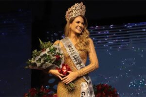 Vitória Brodt, representante de Campinas, é a nova Miss Universo São Paulo 2023 Vitória Brodt faz seu primeiro desfile como Miss Universo São Paulo 2023