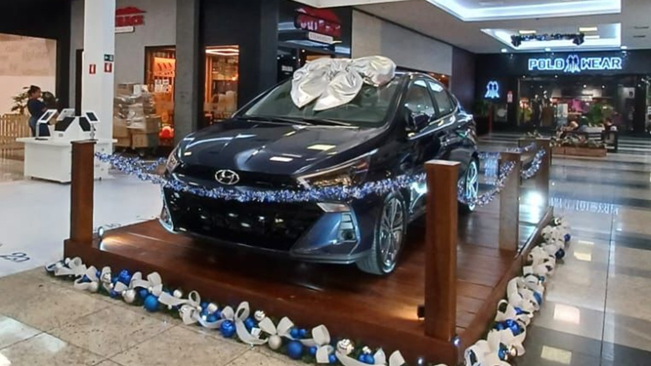 Últimos dias para concorrer a um Hyundai HB20S Platinum Plus no Pátio Limeira Shopping