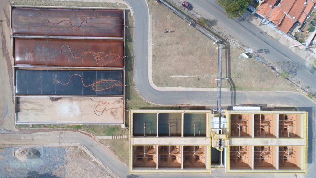 Estação de Tratamento de Lodo BRK Ambiental Limeira