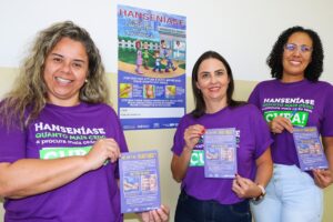 Saúde de Piracicaba realiza campanha Janeiro Roxo para a prevenção da hanseníase